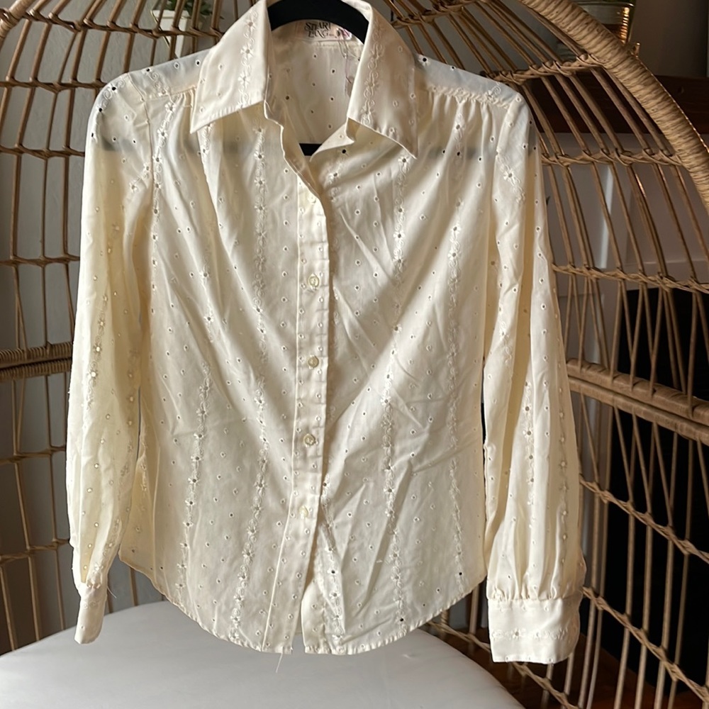 Vintage Stewart lang blouse